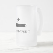 Chope Givrée Come & Take It ! Flag de Texas State (Devant droit)