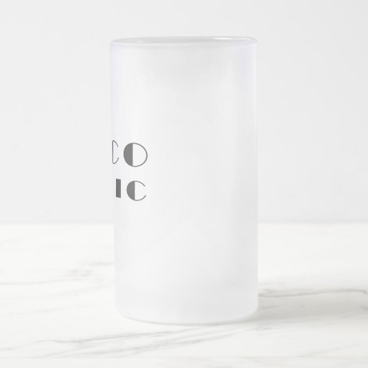 Chope Givrée Conception alcoolique et drôle (Centre)