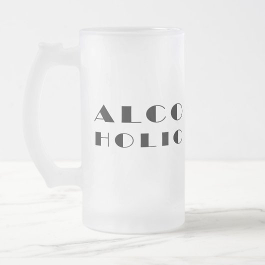 Chope Givrée Conception alcoolique et drôle (Gauche)