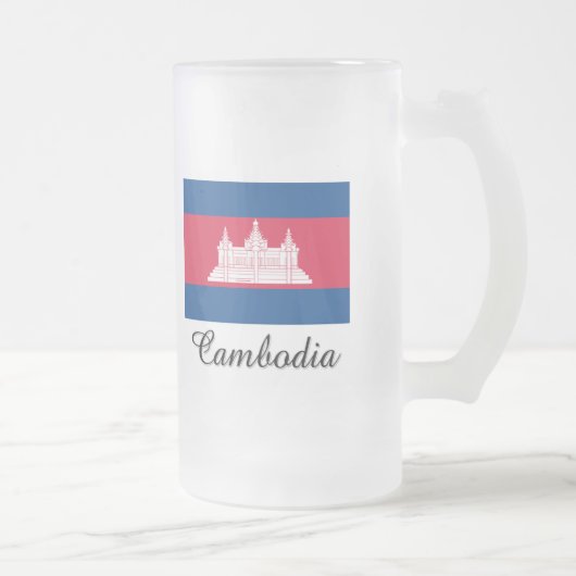 Chope Givrée Conception de drapeau du Cambodge (Droit)