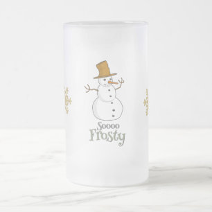 Chope Givrée Conception de Frosty Tellement