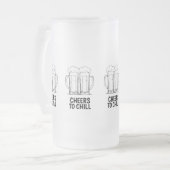 Chope Givrée Conception de la clinique de la bière (Devant gauche)