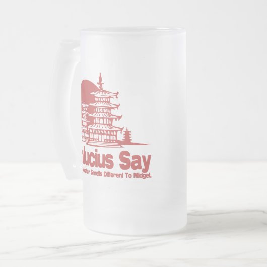 Chope Givrée Confucius disent (Devant gauche)