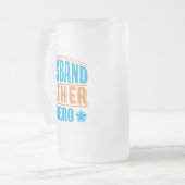 Chope Givrée cool Mari Père Héros mot art (Devant gauche)