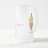 Chope Givrée Cornet de crème glacée (Devant droit)