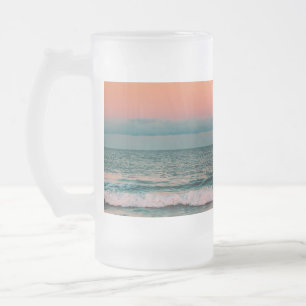 Chope Givrée coucher de soleil sur la mer