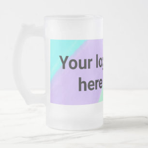 Chope Givrée Couleur pastel simple ajoutez votre logo texte per