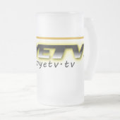 Chope Givrée Coupe de verre dépoli de MYETV (Devant droit)