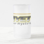 Chope Givrée Coupe de verre dépoli de MYETV (Centre)