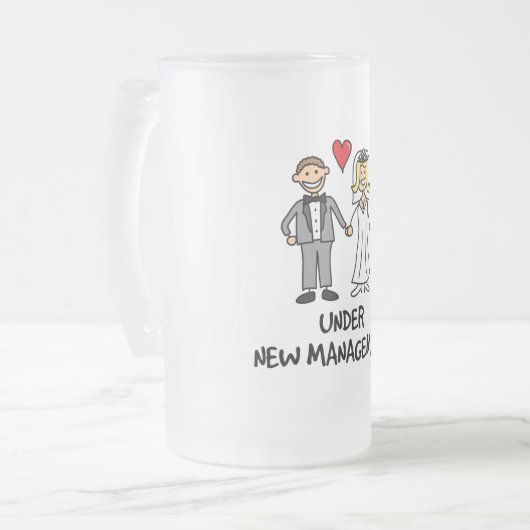 Chope Givrée Couple mariage - Sous la nouvelle gestion (Devant gauche)