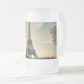 Chope Givrée coussin jetable tour Eiffel (Devant droit)