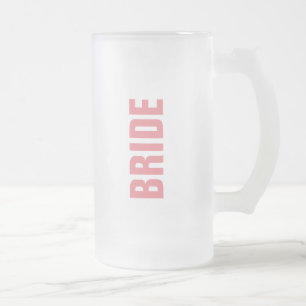 Chope Givrée Coutume sa et sienne stein de bière pour épouser