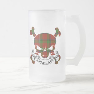 Chope Givrée Crâne de tartan de Sinclair