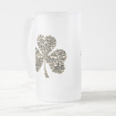 Chope Givrée Crânes de shamrock gothiques (Devant gauche)