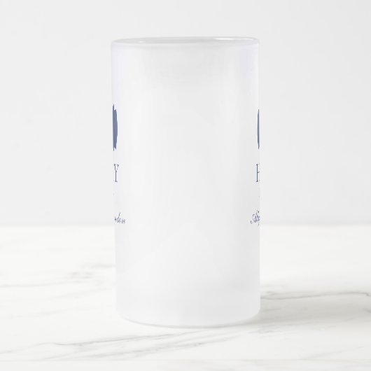 Chope Givrée Cravate Best Man Blue Bow (Centre)