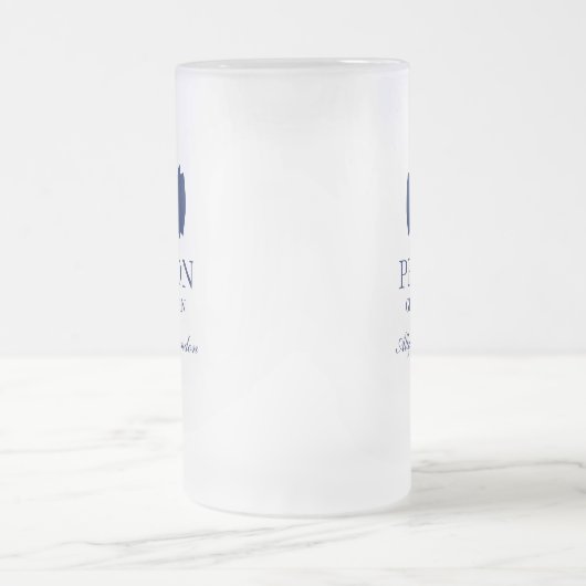 Chope Givrée Cravate Groomsman Blue Bow (Centre)