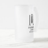 Chope Givrée Cravate noire Usher (Devant droit)