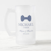 Chope Givrée Cravate Usher Blue Bow (Gauche)