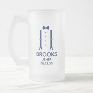 Chope Givrée Cravate Usher Blue Bow