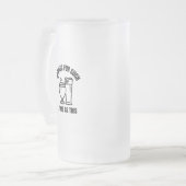 Chope Givrée Créée pour un temps tel que cette bière (Devant gauche)