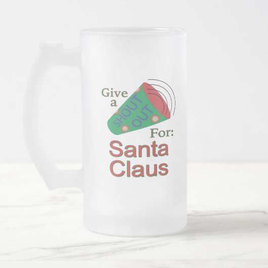 Chope Givrée Criez pour le Père Noël (Gauche)