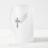 Chope Givrée croix à ailes blanches (Devant gauche)