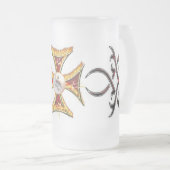 Chope Givrée Croix maltaise sur le feu (Devant droit)