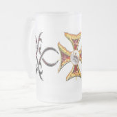 Chope Givrée Croix maltaise sur le feu (Devant gauche)