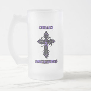 Chope Givrée Croix/Sensibilisation...Chiari Frosted Glass Beer