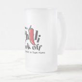 Chope Givrée Cuisinier de piment de poivron rouge outre de (Devant droit)