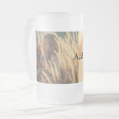Chope Givrée custom add your photo christmas personalized water (Devant gauche)