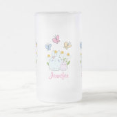 Chope Givrée Cute Bunnies avec marguerites de printemps et papi (Centre)