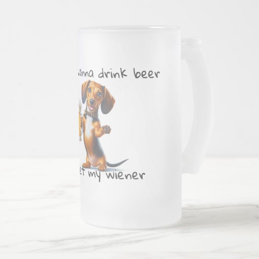 Chope Givrée Dachshund (Devant droit)