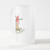 Chope Givrée Dachshund Cadeaux de Noël (Devant gauche)