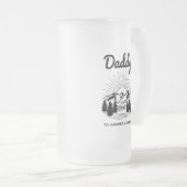 Chope Givrée Daddy Kids Noms Fête des pères moderne Script (Devant droit)
