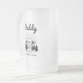 Chope Givrée Daddy Kids Noms Fête des pères moderne Script (Devant gauche)