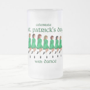 Chope Givrée Danse à claquettes irlandaise célèbre la Saint-Pat
