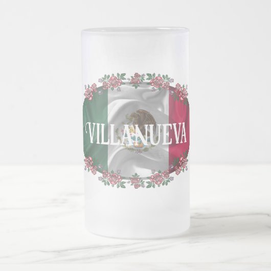 Chope Givrée Danseuse mexicaine et drapeau 0175 (Centre)