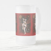 Chope Givrée Danseuse vintage Devil Frosted Stein (Devant droit)