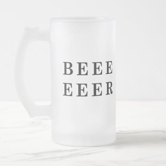 Chope Givrée Design Beer, Bière (Gauche)