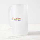 Chope Givrée Design moderne, simple, coloré, dynamique L'amour (Devant gauche)