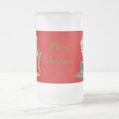 Chope Givrée design père Noël mignon prêt pour Noël (Centre)