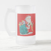 Chope Givrée design père Noël mignon prêt pour Noël (Gauche)