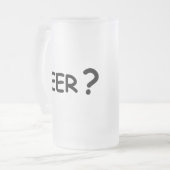 Chope Givrée Design pour les amateurs de bière (Devant gauche)