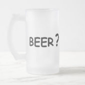 Chope Givrée Design pour les amateurs de bière (Gauche)