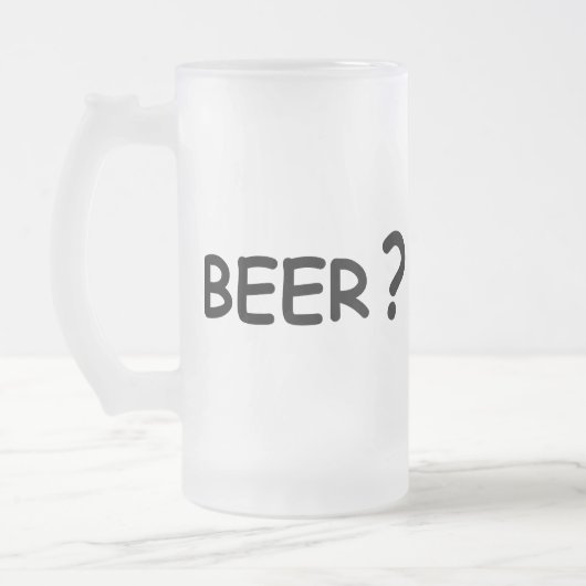 Chope Givrée Design pour les amateurs de bière (Gauche)