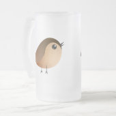 Chope Givrée Dessin d'Oiseau de Bruant (Devant gauche)