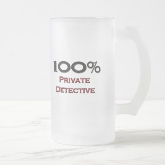 Chope Givrée Détective privé de 100 pour cent (Droit)