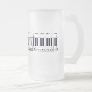 Chope Givrée Diagramme de clavier de piano