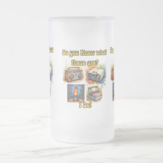 Chope Givrée Do You Know What These Are? I Do! – Retro (Centre)